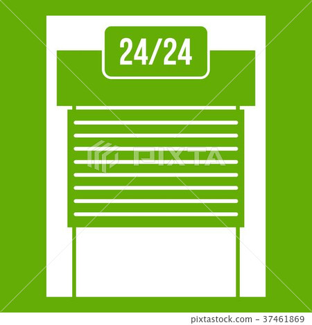 24 hours parking icon green 24 hours parking icon green 37461869