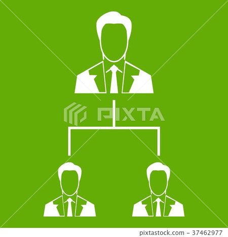 Company structure icon green Company structure icon green 37462977