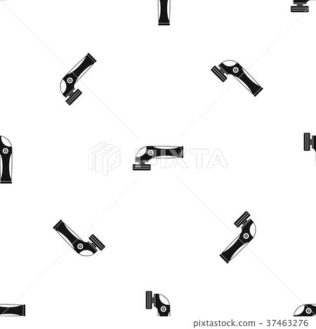 Grinder machine pattern seamless black 37463276