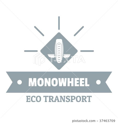 Lifestyle mono wheel logo, simple gray style Lifestyle mono wheel logo, simple gray style 37463709