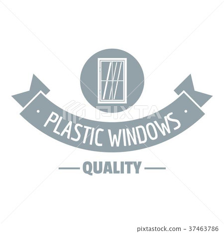 Quality material logo, gray monochrome style 37463786