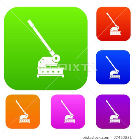 Cutting machine set color collection Cutting machine set color collection 37463881