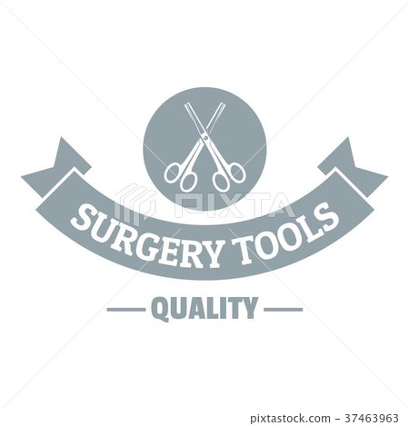 Quality instrument logo, gray monochrome style 37463963