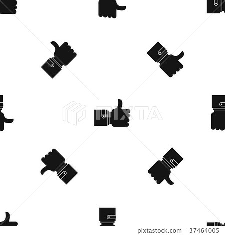 Like pattern seamless black - Stock Illustration [37464005] - PIXTA