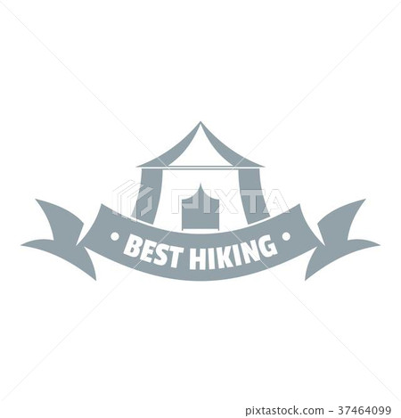 Best hiking logo, vintage style 37464099