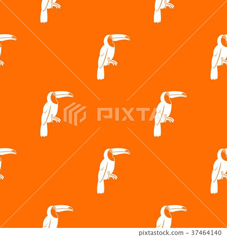 Brazilian toucan pattern seamless Brazilian toucan pattern seamless 37464140