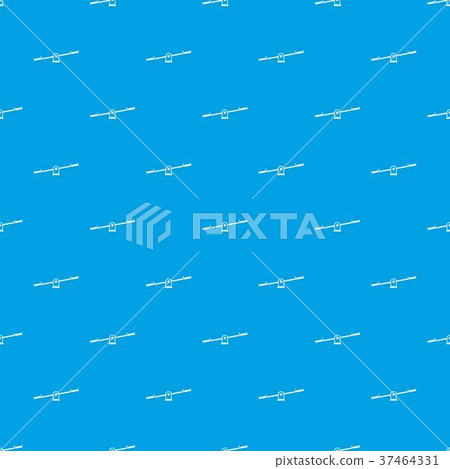 Seesaw pattern seamless blue 37464331