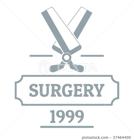 Medicine logo, gray monochrome style 37464400
