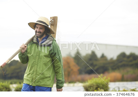 Foreign male with agriculture Foreign male with agriculture 37464676