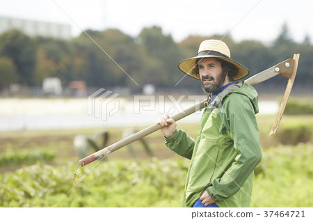 Foreign male with agriculture 37464721