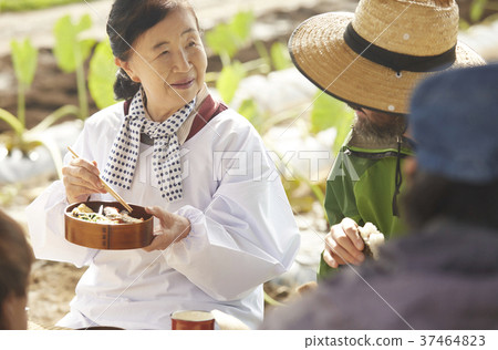 農業休息午餐外國人 農業休息午餐外國人 37464823