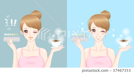 woman with tooth whiten cocncept woman with tooth whiten cocncept 37467353