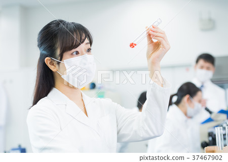 Researcher, laboratory, science, experiment, test tube Researcher, laboratory, science, experiment, test tube 37467902