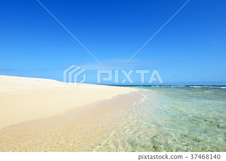 沖繩美麗的海灘 37468140