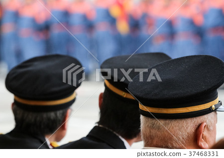 Fire brigade in uniform Fire brigade in uniform 37468331