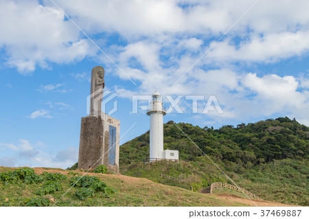 Ishigakijima Okanzaki lighthouse and Kannon image 37469887