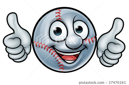 Baseball Ball Mascot Baseball Ball Mascot 37470161