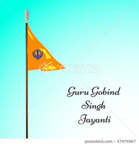 Sikh festival Guru Gobind Singh Jayanti Background Sikh festival Guru Gobind Singh Jayanti Background 37470967
