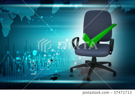 Right mark sitting comfortable computer chair 37471713