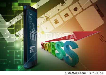 Business success graph Business success graph 37473151