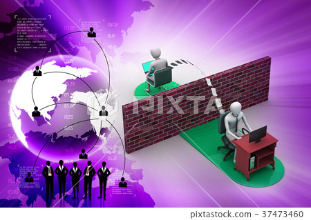 businessman send email out from a wireless wifi businessman send email out from a wireless wifi 37473460