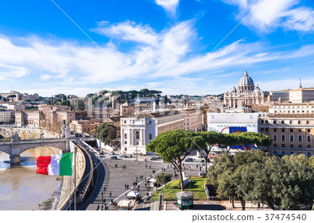Rome seen from Castel Sant'Angelo 37474540