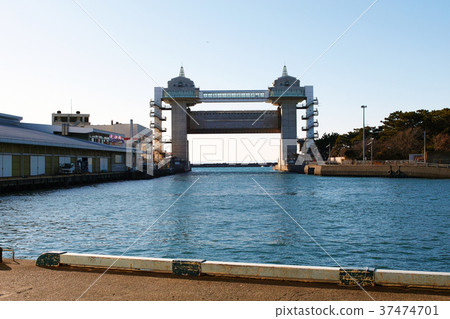 [Sightseeing spot, Numazu Port large-scale observation gate] Byuo 37474701