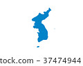 統一旗幟韓國朝鮮國旗旗幟 37474944