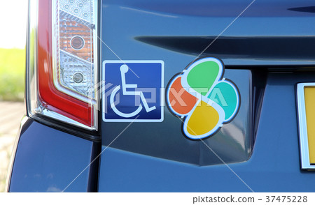 Elderly person mark, disabled person mark Elderly person mark, disabled person mark 37475228