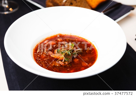 Borsch red-beet soup Borsch red-beet soup 37477572