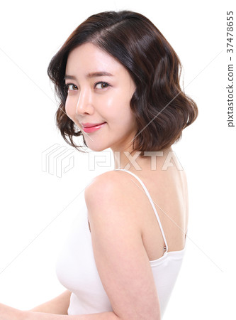 美容,化妝,美容,二十多歲,女性,單頭髮 美容,化妝,美容,二十多歲,女性,單頭髮 37478655