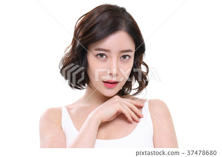 美容，化妝，美容，二十多歲，女性，單頭髮 37478680