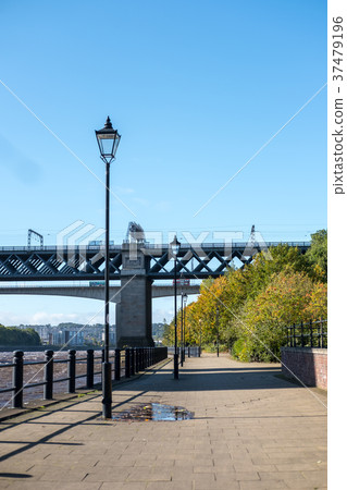 Quayside along Tyne River in Newcastle Quayside along Tyne River in Newcastle 37479196