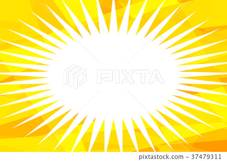 yellow abstract background comics bubble 37479311