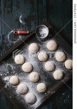 Homemade almond cookies Homemade almond cookies 37479442