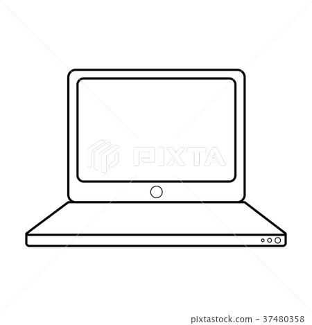 Laptop computer icon image Laptop computer icon image 37480358
