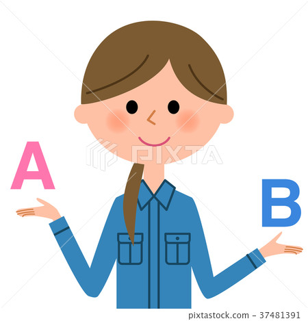 Women in work clothes comparison Women in work clothes comparison 37481391