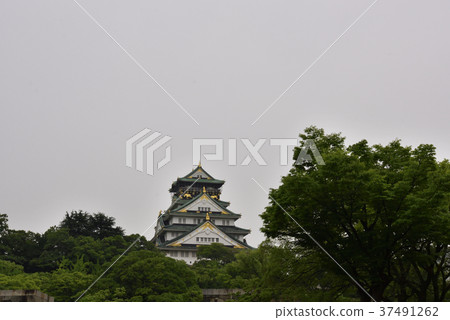 Osaka Castle castle tower 37491262
