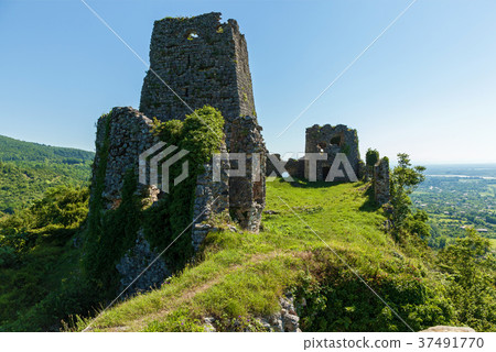 Abandoned fortress in the mountains 37491770