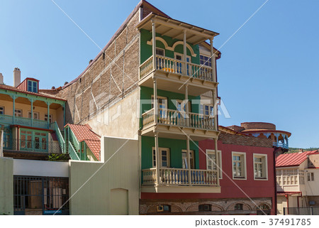 Houses in Tbilisi, Georgia. Houses in Tbilisi, Georgia. 37491785