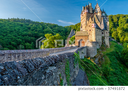 Burg Eltz castle in Rhineland-Palatinate, Germany. Burg Eltz castle in Rhineland-Palatinate, Germany. 37491872