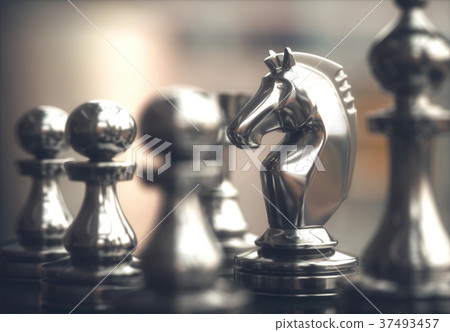Chess Pieces Gameboard 37493457