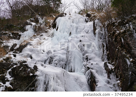 Kawararayani Togagataki Umi-cho，福岡縣的大冰柱 37495234