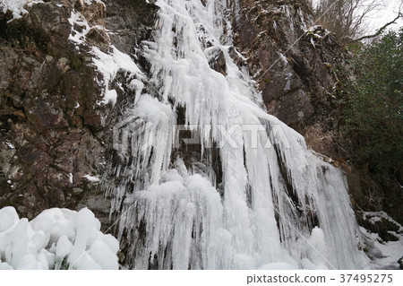 Kawararayani Togagataki Umi-cho，福岡縣的大冰柱 37495275