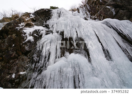 Kawararayani Togagataki Umi-cho，福岡縣的大冰柱 37495282