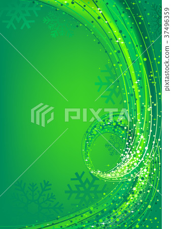 Green Abstract Christmas 37496359