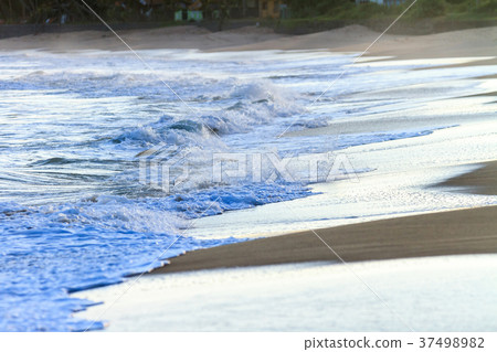Ocean wave at the beach. Tangalle, Sri Lanka 37498982