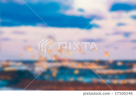 Sea landscape - blurred image Sea landscape - blurred image 37500246