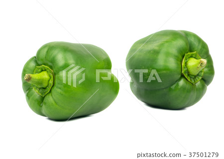 Two green peppers Two green peppers 37501279