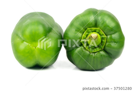 Two green peppers Two green peppers 37501280
